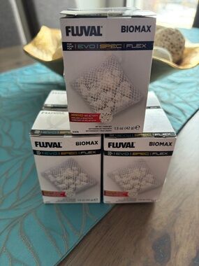 Fluval Biomax Evo, Spec, Flex Aquarium Bio-Media Pack - White